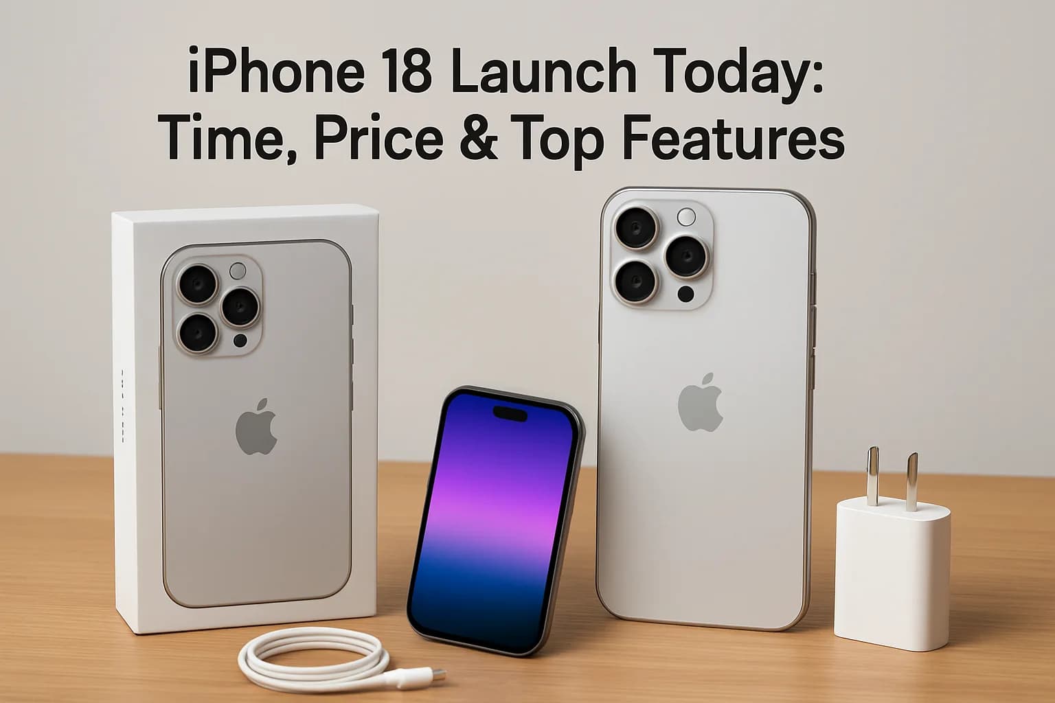 iPhone 18 Launch Today: Time, Price & Top Features