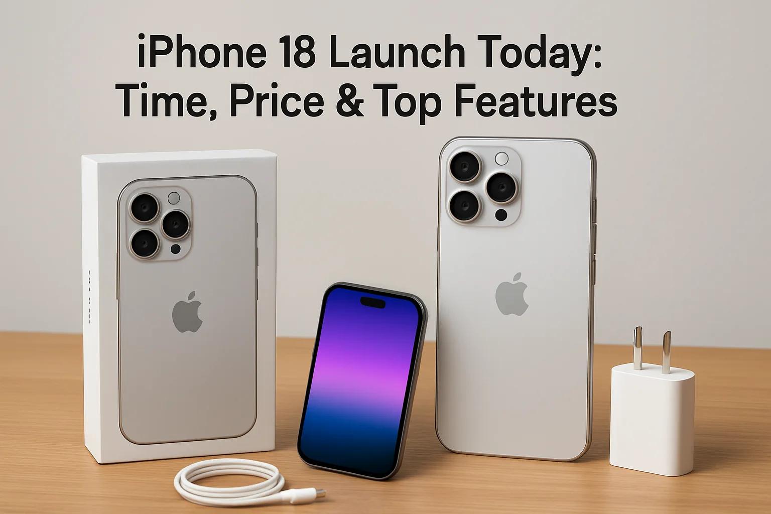 iPhone 18 Launch Today: Time, Price & Top Features